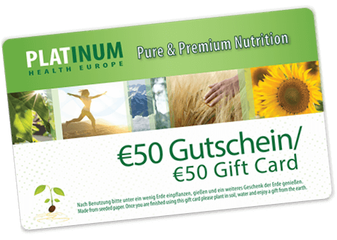 Platinum Europe Gutschein Purium Gift Voucher Coupon Discount
